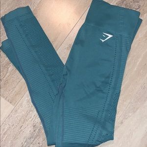 GymShark Turquoise Leggings